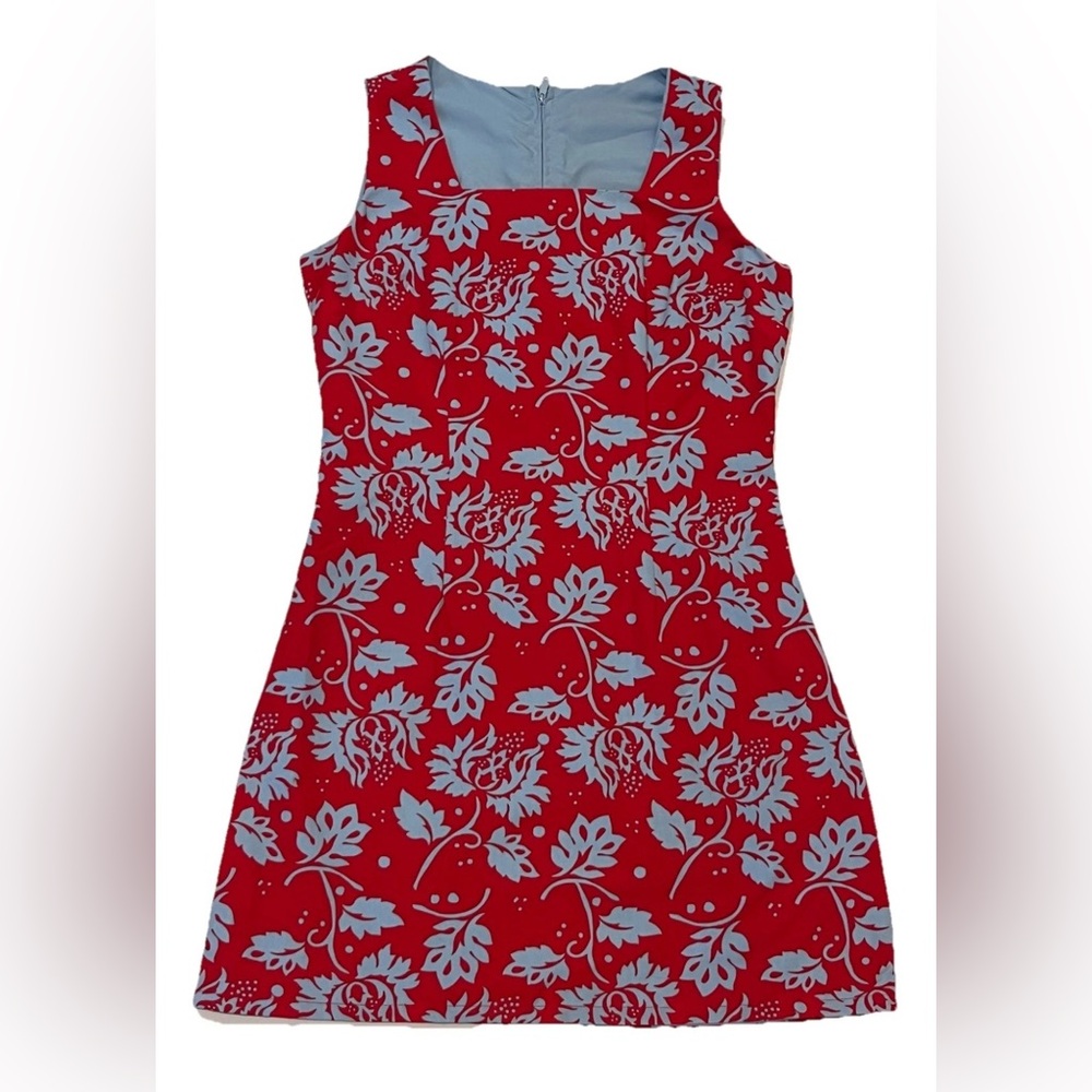 Mossimo Supply Co Red and Blue Reversible Dress, M